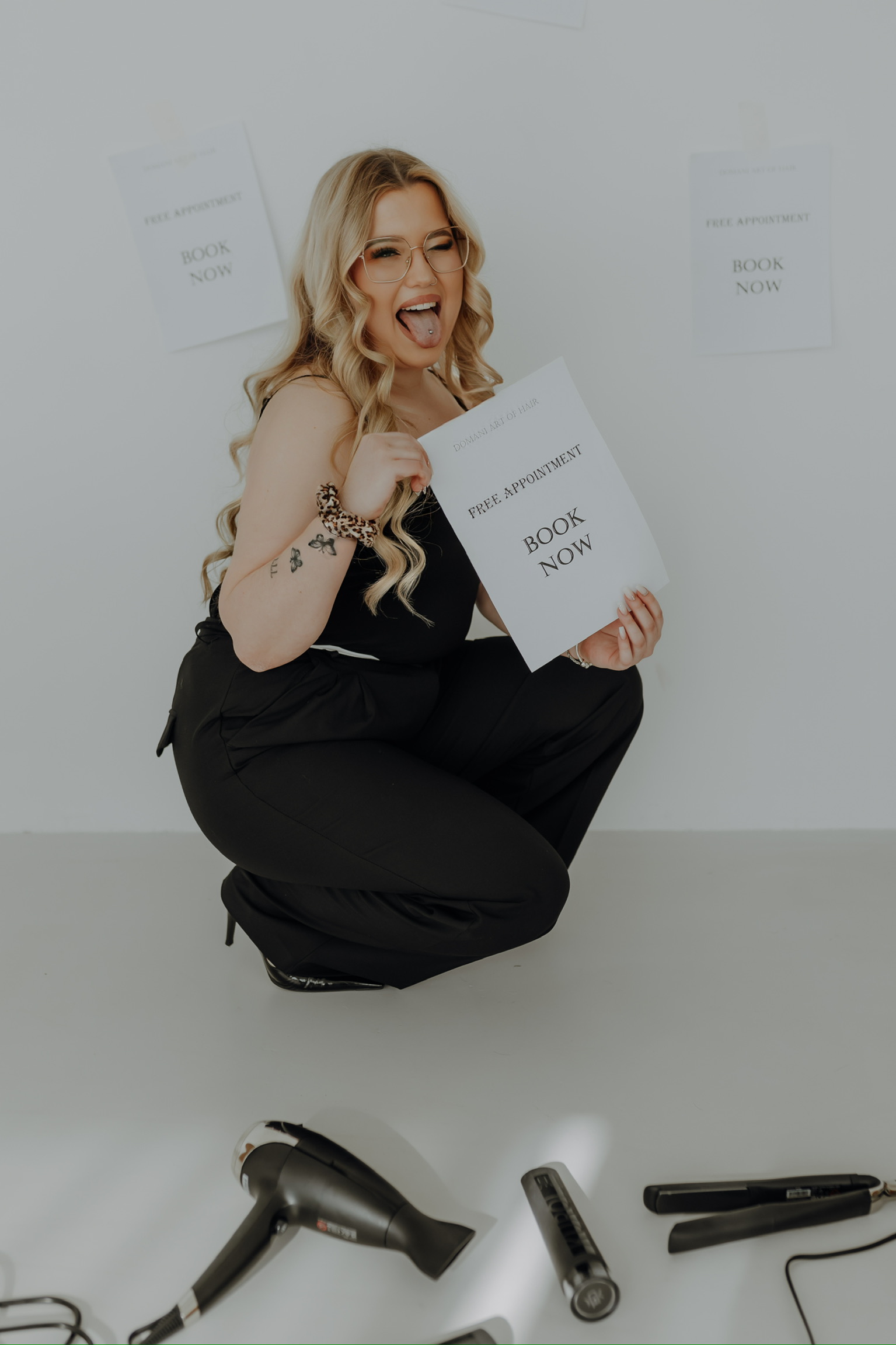 Profi-Styling-Werkzeug im Salon Domani Art of Hair Forchheim
