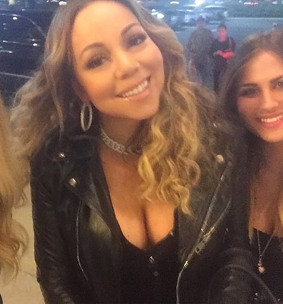 Nadine Domani trifft Mariah Carey